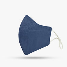 Load image into Gallery viewer, Premium Stitch Blue Grey Mask