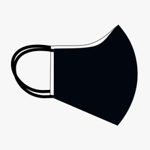 Load image into Gallery viewer, Premium Stitch Black Pearl Mask