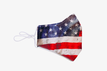 Load image into Gallery viewer, Vintage American Flag Face Mask