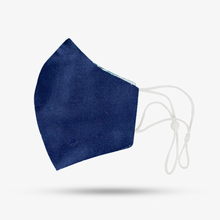Load image into Gallery viewer, Premium Stitch Navy Mask