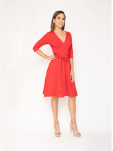 Load image into Gallery viewer, Business Casual Wrap Dress