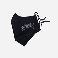 Load image into Gallery viewer, Defy Ventures Black on Black Premium Stitch Face Mask
