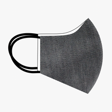 Load image into Gallery viewer, Premium Stitch Charcoal Grey Denim Mask

