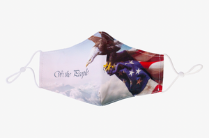 We the People Flag Face Mask
