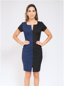Black/Blue work dress